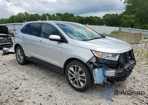 2018 Ford Edge Titanium from USA, damaged, VIN 2FMPK4K96JBC41990